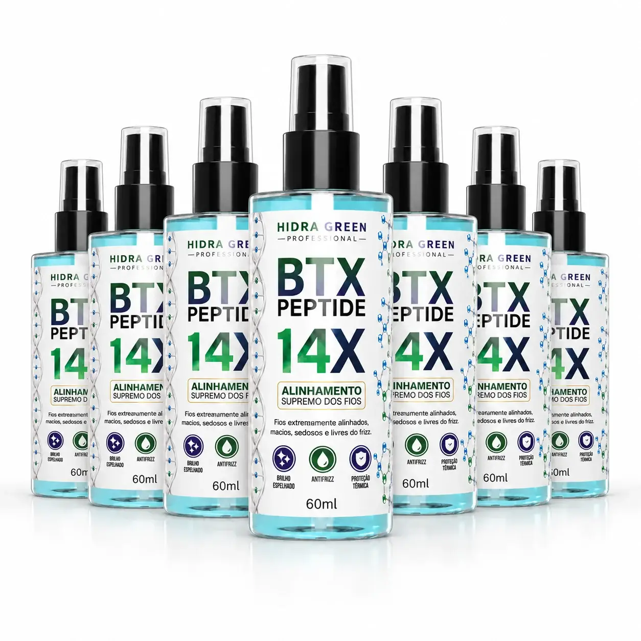 6 frascos de BTX Peptide 14X 60 ml