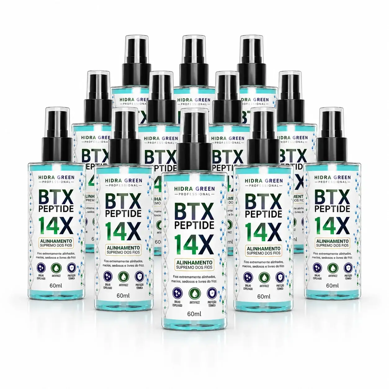 12 frascos de BTX Peptide 14X 60 ml
